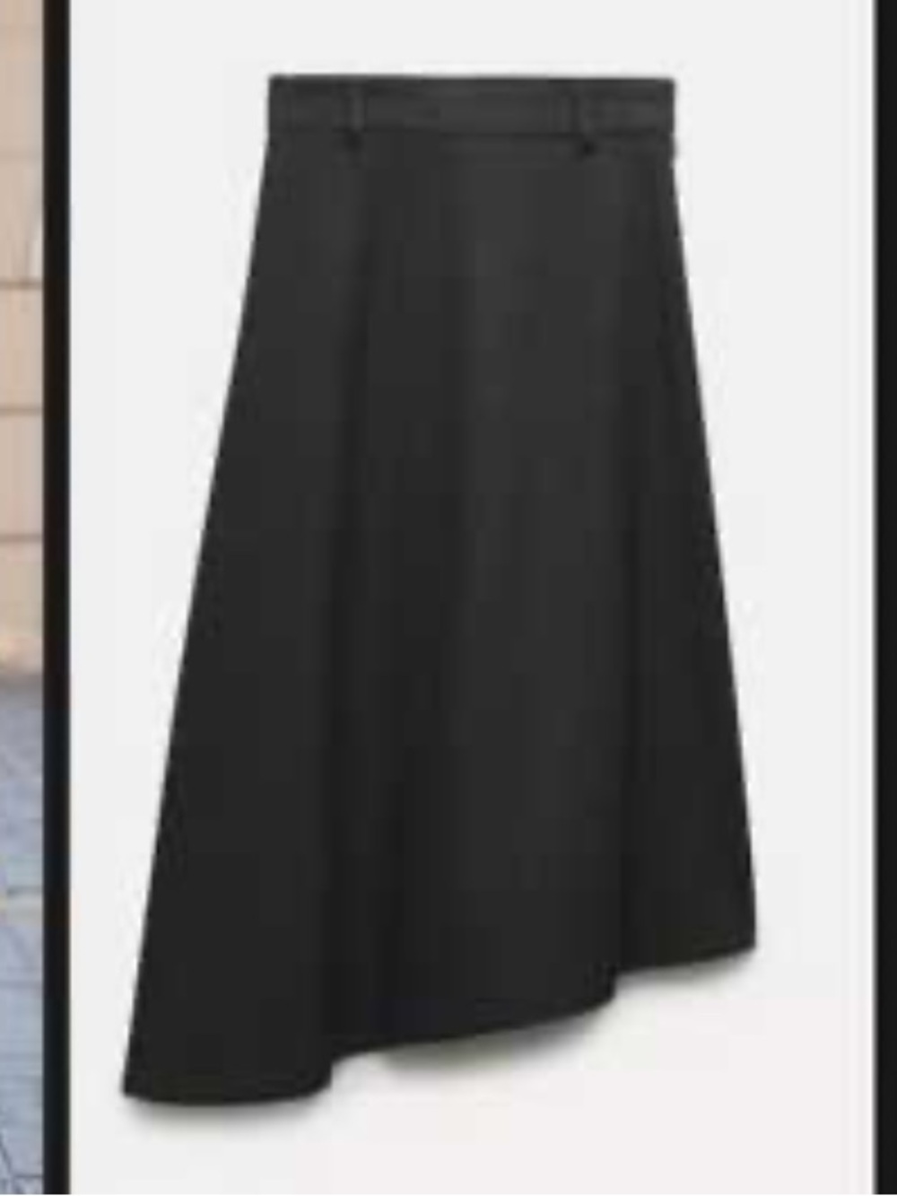 Zara Asymmetrical Skirt
